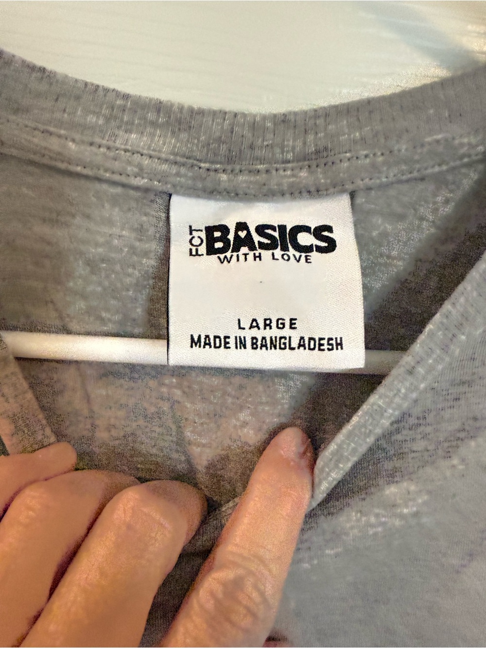 Asics Gray Short Sleeve Crew Neck Tee - Picture 2 of 3